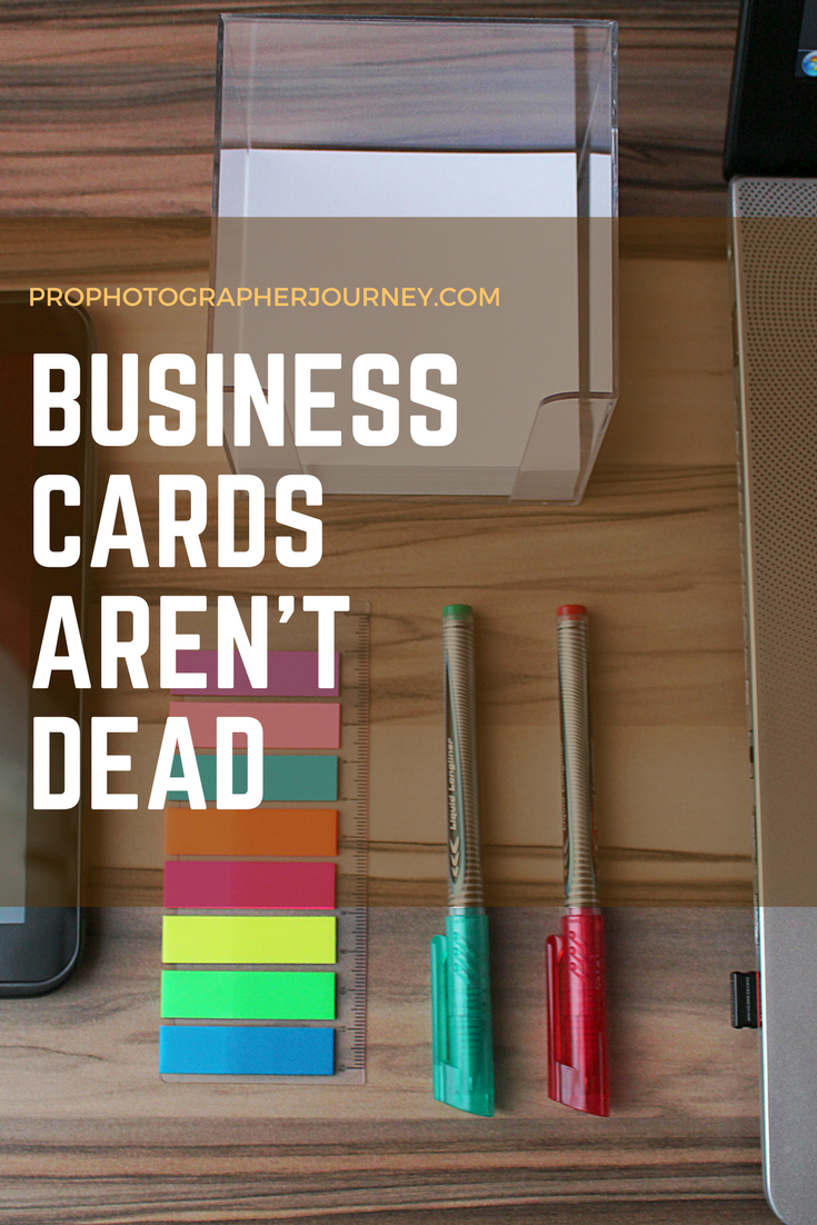 business cards are not dead